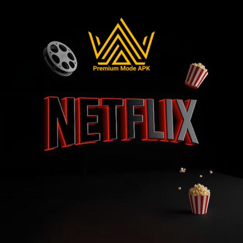 Netflix APK on laptop